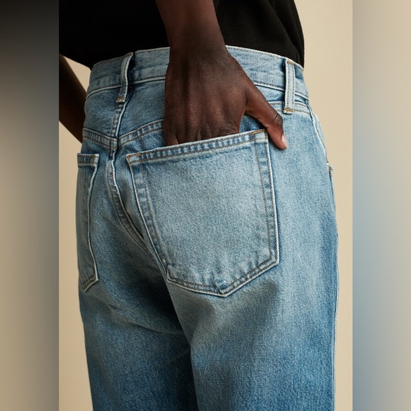 Khaite Kyle Straight Leg Jeans in Portland - Picture 4 of 9